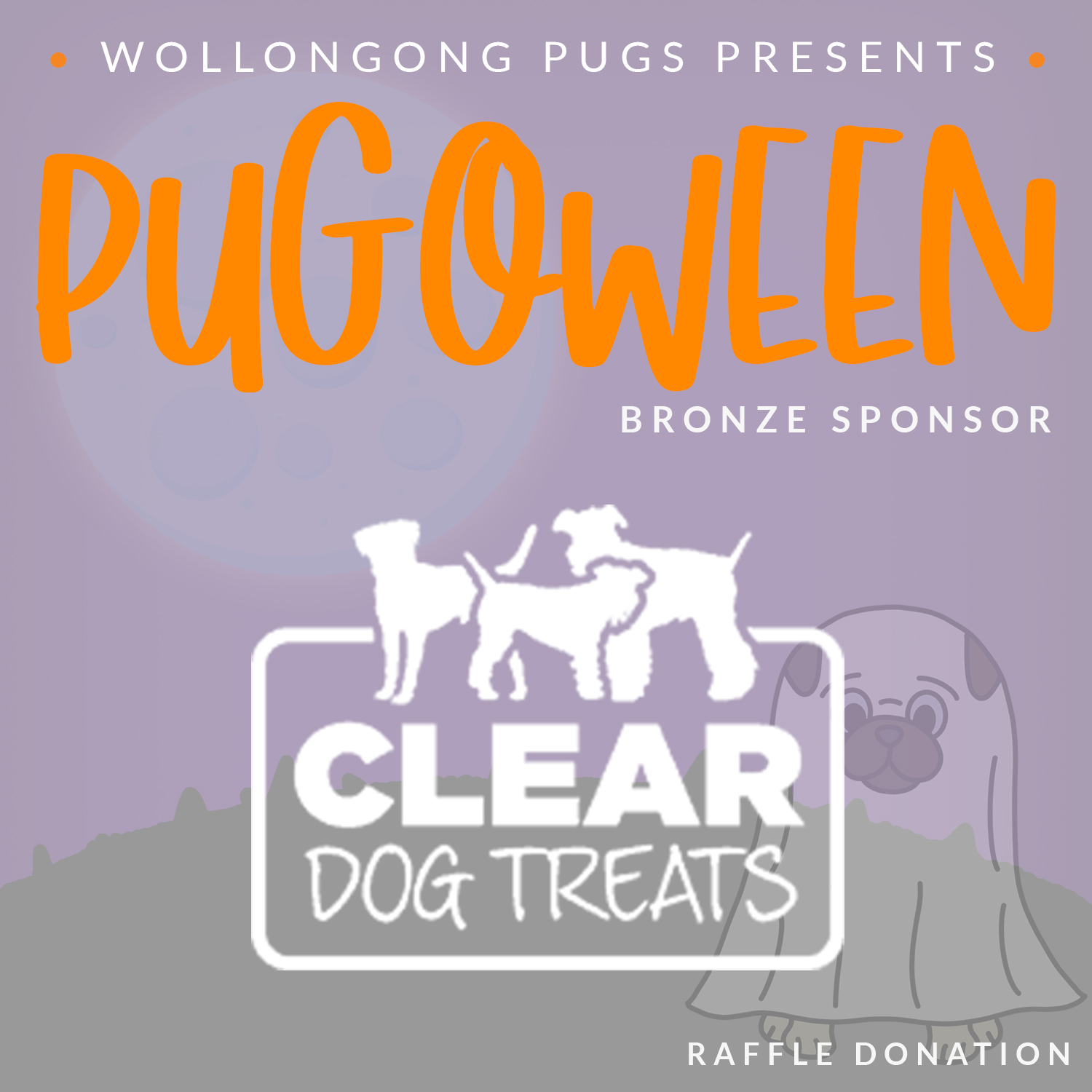 Clear Dog Treats | www.pugoween.com.au