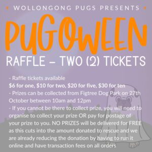 Raffle | www.pugoween.com.au